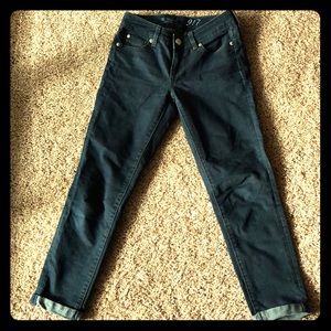 The limited 917 cropped jeans size 0